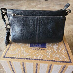 BRIGHTON "BANKS" Organizer Shoulder Bag/Crossover Handbag Purse